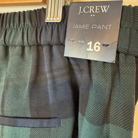 J. Crew Tartan Jamie Ankle Pant sz 16 - Picture 2 of 8